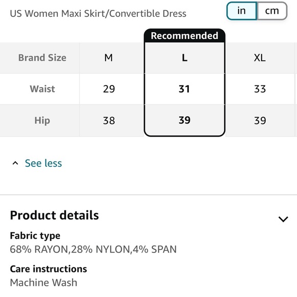 Hybrid & Company black Ladies Pencil skirt - size Large - Picture 5 of 6